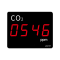High Precision Large Screen LED Display CO2 Concentration Detection Air Quality Monitor with Alarm